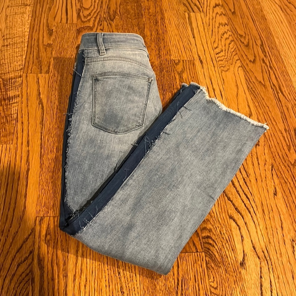 DL1961 Woman’s Bridget Cropped High Rise Instasculpt Boot Jeans Size 27